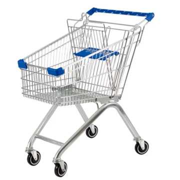 Asian Metal Shopping Trolley for Supermarket