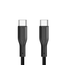 TPE Cetakan USB C ke kabel pengisian tipe-C