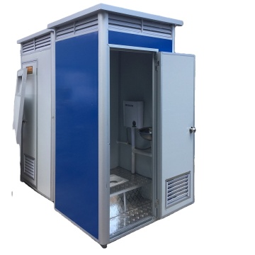 Construction Site Portable Toilet - Men and Women Public Outdoor Bathroom