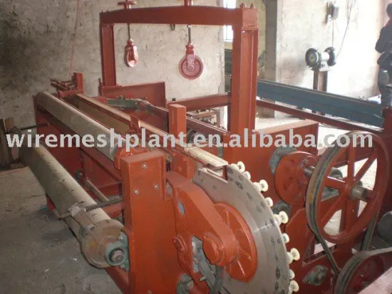 Canton fair machinery crimped wire mesh machine