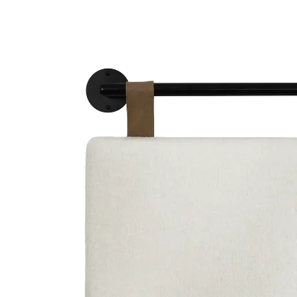 Faux Linen CHM Headboard for Bedroom