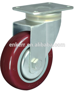 nylon medium duty caster wheel,swivel,rigid,and swiverl bracket caster
