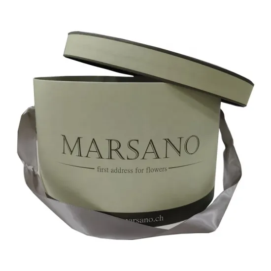 Custom size Eco-friendly round paper tube cylinder box