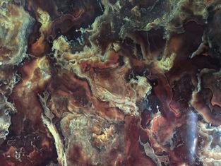 SGS decorative high gloss UV Panel artificial marble with l