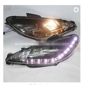 PEUGEOT 206 Head Lamp Angel Eyes V2
