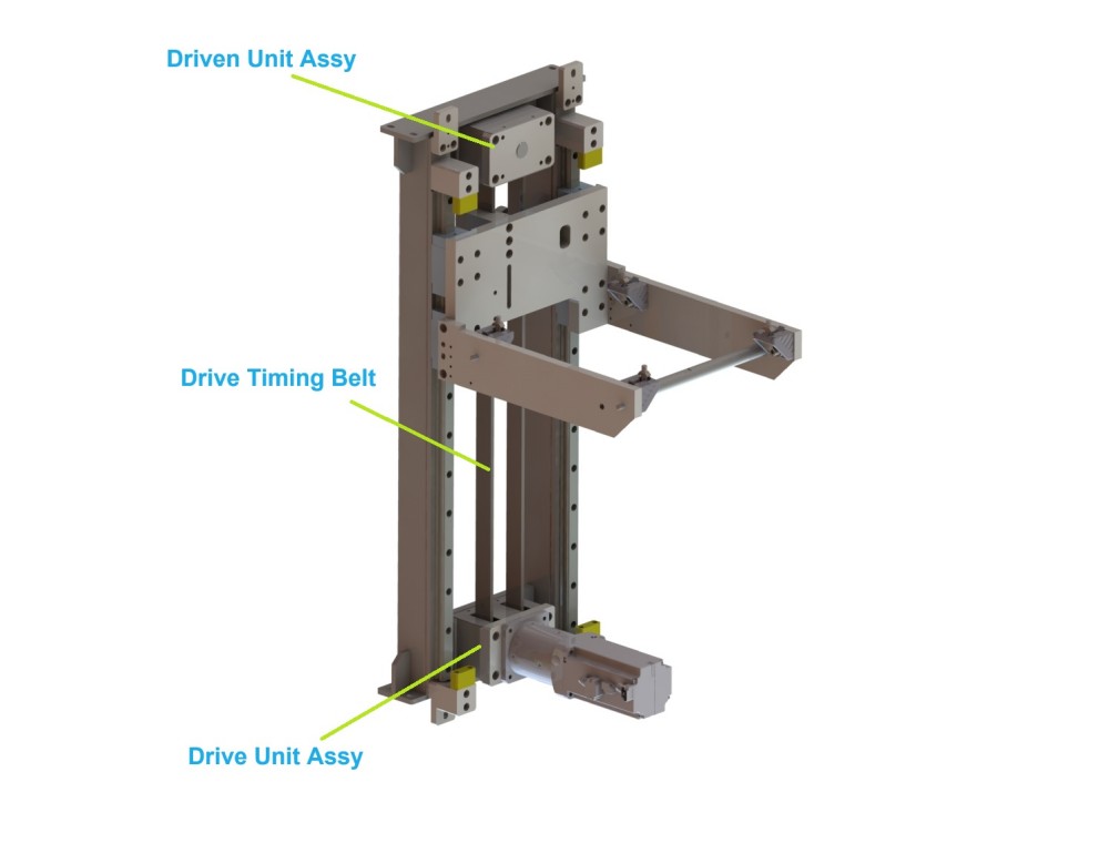 Timing Belt Servo Elevator Lifting Mechanism