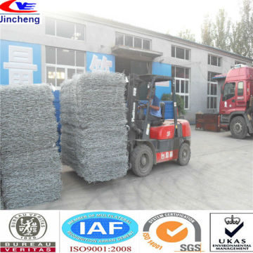 Galfan coated gabion mesh