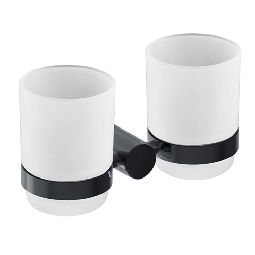 Toothbrush Cup Holder Bathroom Toothbrush Glass Cup Holder Wall Mount Factory