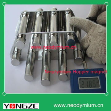 Neodymium magnetic filter for plastic industry.