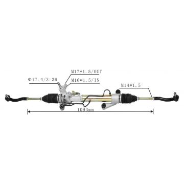 Power Steering Rack for Toyota Corolla Nze12