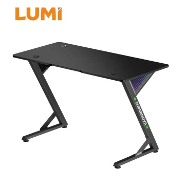 GMD14-1 LED Infinity Light Gaming Desk