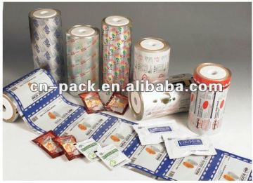 Roll stock food film for automative packaging machine