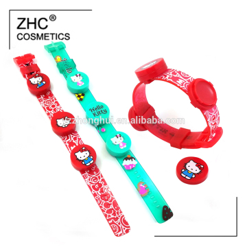 CC36057 Cute watch shaped lip gloss container for kids with private label
