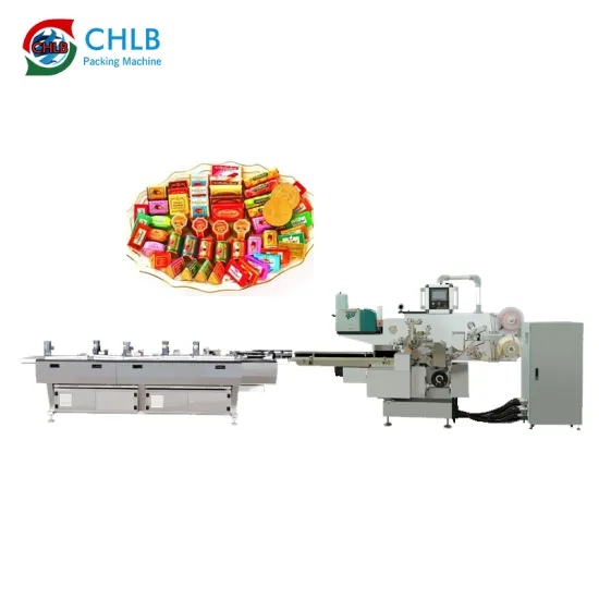 Automatic Plastic Folding and Packaging Machine for Chocolate Bar Monodose Packaging Line