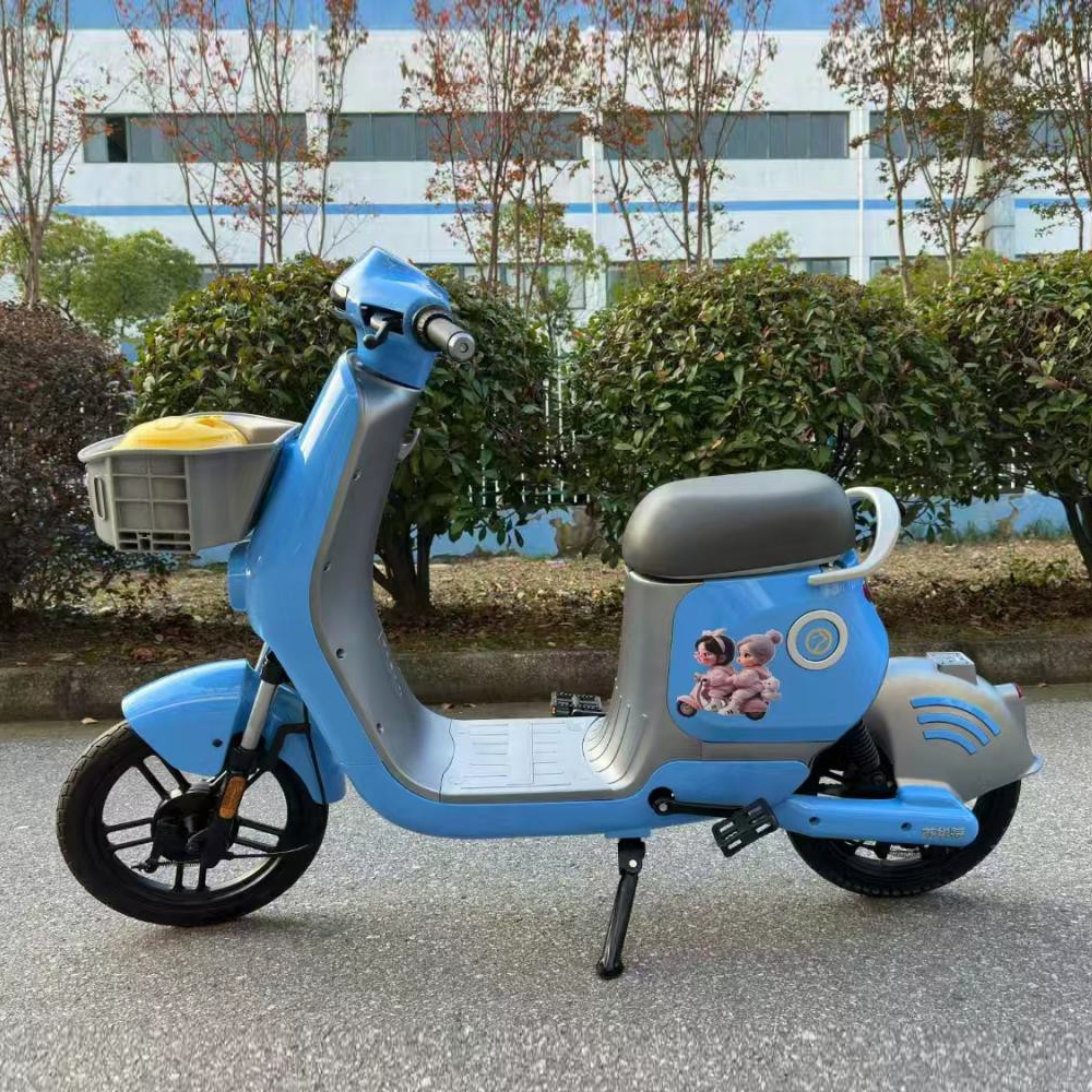 New form of transportation shared motorcycles