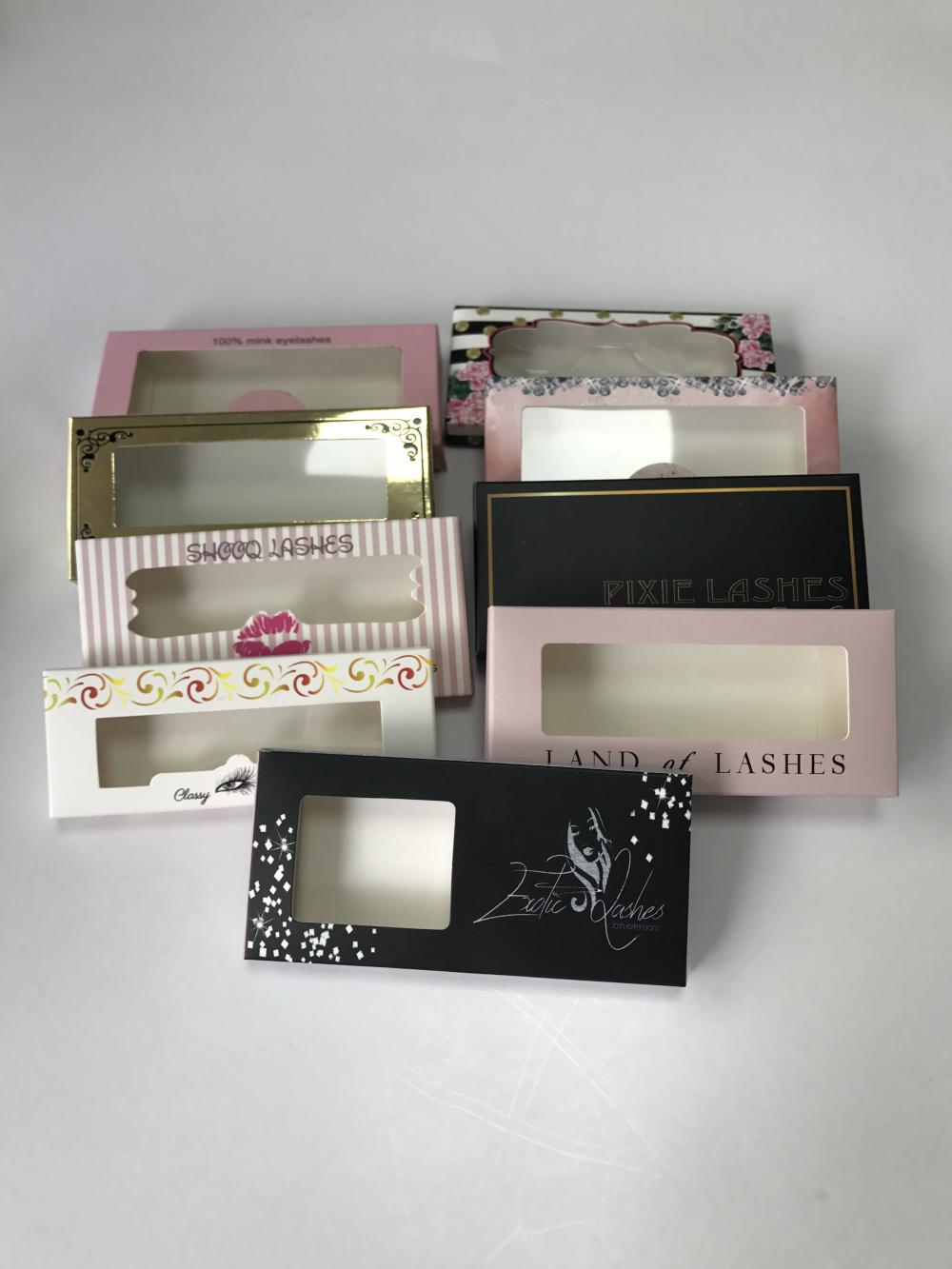 Quality Custom Paper Eyelash Packaging