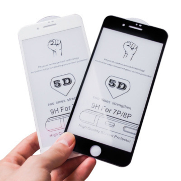 5D Cold Carving Full Glue Screen Protector for iPhone 13/12/11/X/XS/XR/7/8 Tempered Glass Film
