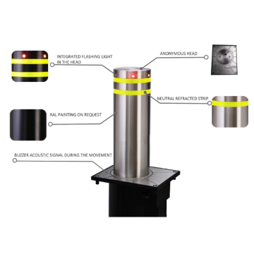 Electric Pneumatic Anti-Collision Bollards for Traffic Barrier