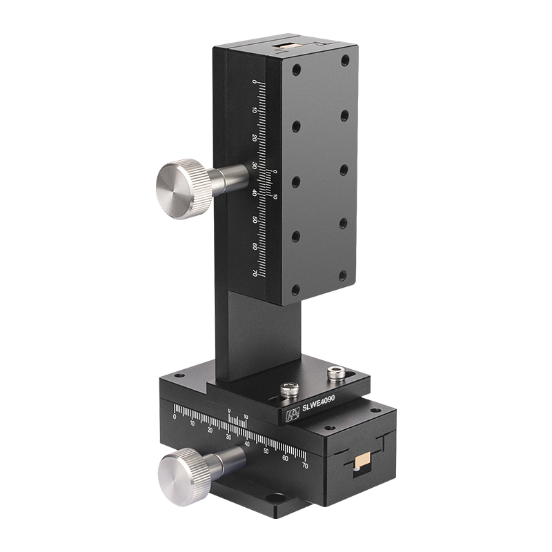 Hliníková slitina ruční osa XZ s rybinovou drážkou 90 mm