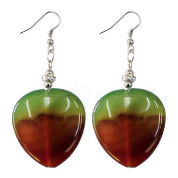 Natural Gemstone Agate Earring