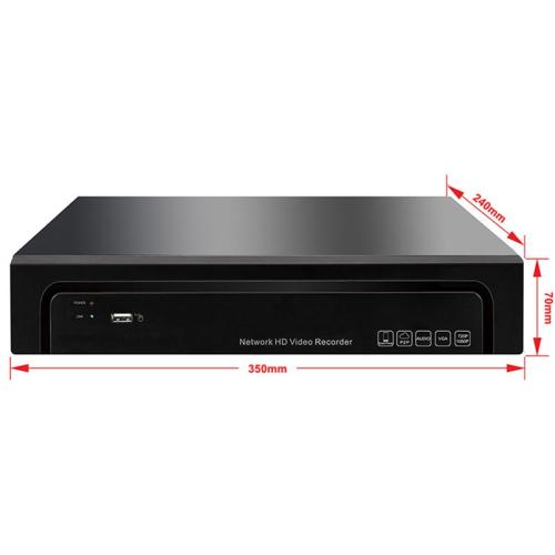 4CH H.265 5.0MP POE NVR