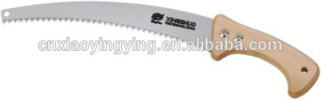 65Mn Carbon Steel Wood Cutting Hand Saw With Wooden Handle