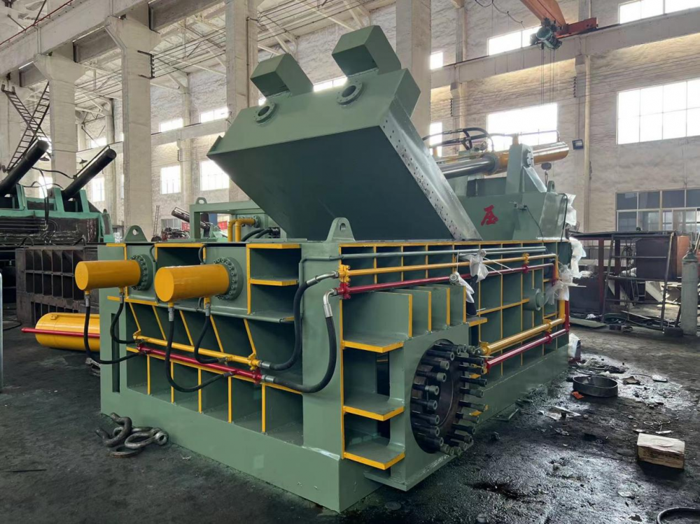 Impact Lining Metal Sheet Stamping Forming Baling Machine