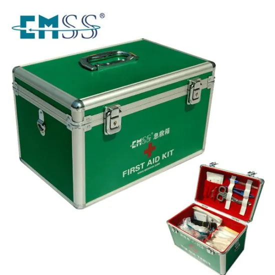 Healthcare alluminum alloy first aid kit for ambulance car