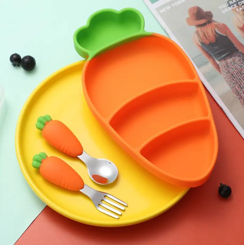 Silicone children's tableware