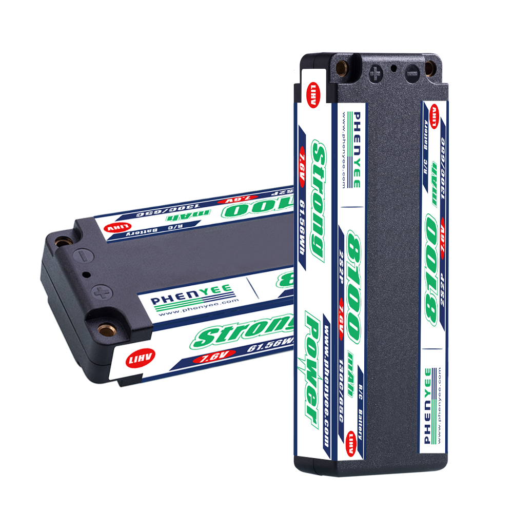 Pin Lipo 8100mah 7.6V 2S cho xe RC