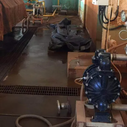 Buna-N EPDM Neoprene Fluororubber FKM Membrane Air Drive Pneumatic Diaphragm Pump