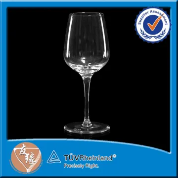 15oz Clear Wine Bohemia Style Crystal Glassware Wholesale