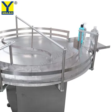 XZJ-2A Custom Accumulative Feeder Turntable Rotary Plastic PET Bottle Unscrambler for Production Packing Line: Efficient Solution for Packaging Operations