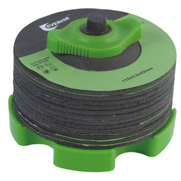 12-piece cutting disc set in plastic box