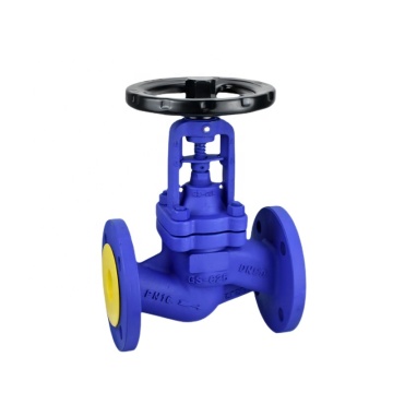 WCB Carbon Steel Stainless Steel Flange Bellows Seal Globe Valve