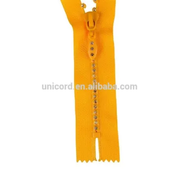 3# Diamond Zipper Open end