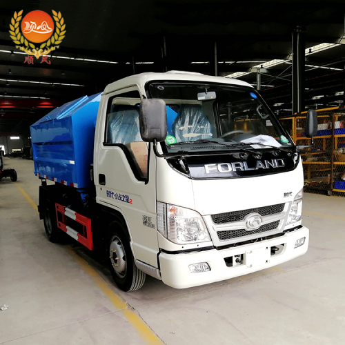 china small removable garbage truck for sale