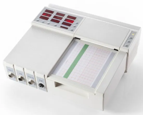Portable Durable Cardiotocography Machine Spo2, Nibp Real Time Monitoring Ac 220v / 110v