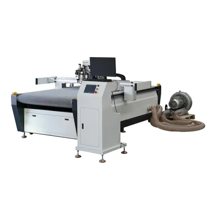 CNC Multi Function Crocs Shoe Maker with Servo Oscillating Cutting Tool