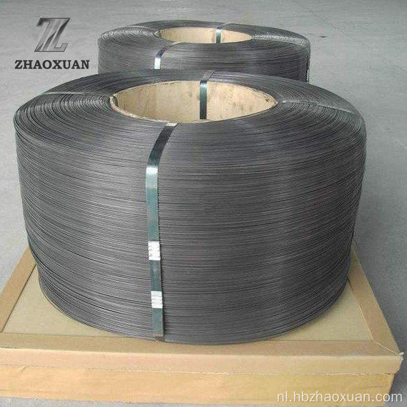 Gegalvaniseerd zwart gegloeide ijzeren draad wevende binddraad