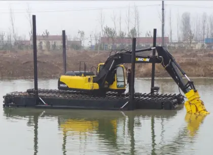 JY Amphibious Excavator Spud