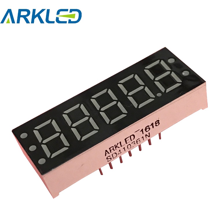 0.36 inch 5 digit led digital display YG