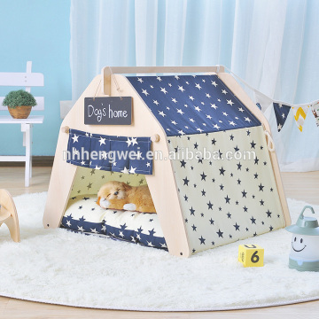 Promotional Polular dog cat pet teepee house bed tipi cage wholesale