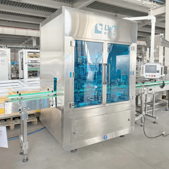 High Efficiency Nut Syrup Filling Capping Labeling Line