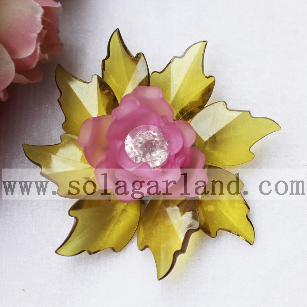 64MM Artificial Multilayer Flower