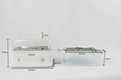 New Digital Electric Steamer Egg Steamer - Cook Smart, Eat Healthy