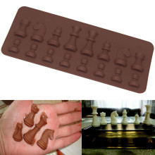 New Silicone 3D Chess Graphic Cake Mold Chocolate Mold Kitchen Accessories Kitchen Utensils