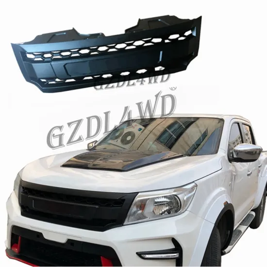 NP300 Accessories: Black Front Grill for Navara/Frontier D23 Bumper Grille