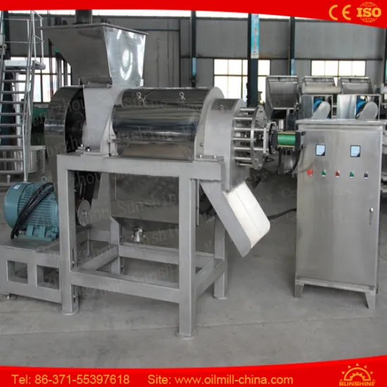 Double Screw Fruit Press Machine Coconut Milk Juice Extractor