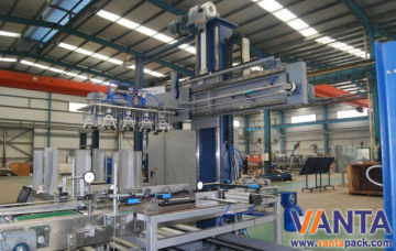 Automatic Palletizing Machine For 5 Gallon Bottle Big Barrel Palletizer 1200 Bph